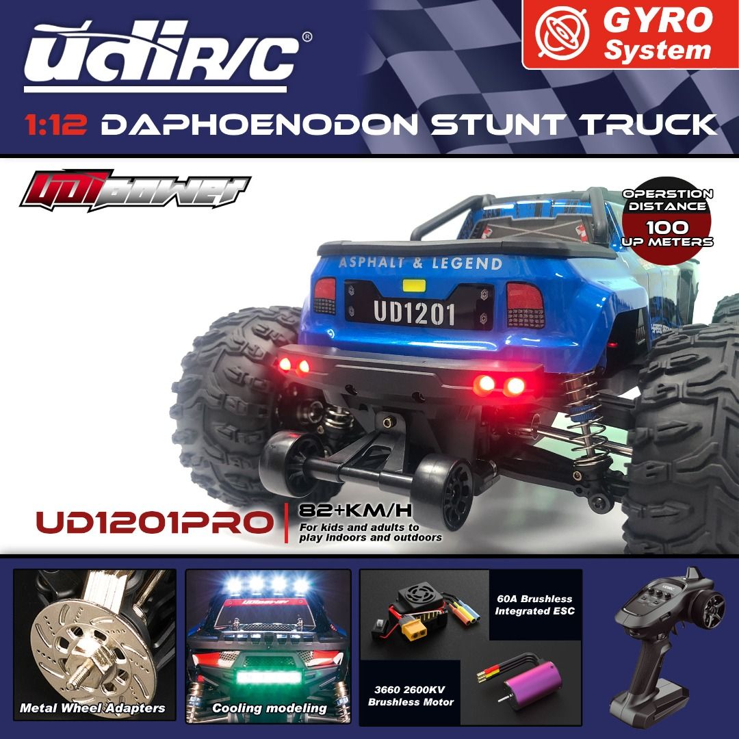 全新🌟 UDIRC 優迪🌟 1:12 UD1201PRO 遙控4輪驅動