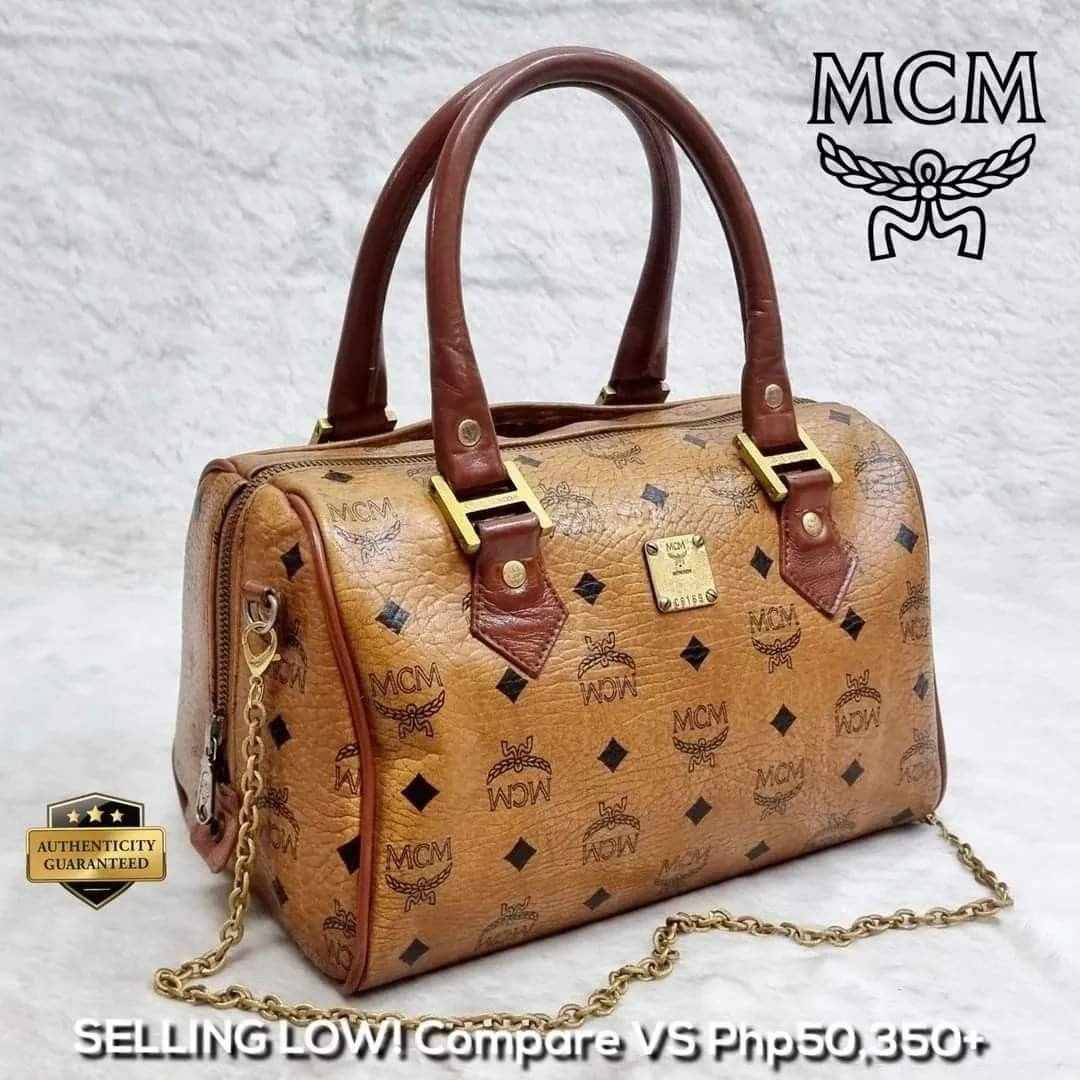 Authentic MCM Speedy Bag Made in Germany