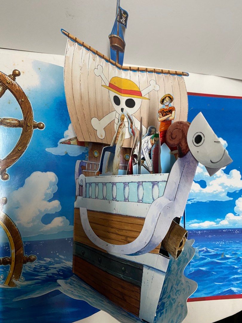 海賊王One Piece Grand Paper Adventure 3D 連colour walk 四本, 興趣 