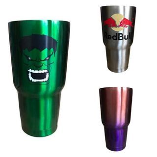 🔥[ SG READY STOCK ]🔥[ ANY 2 FOR $25 ONLY !! ] The hulk, redbull |YETI | Tumbler | Stainless Steel mug |