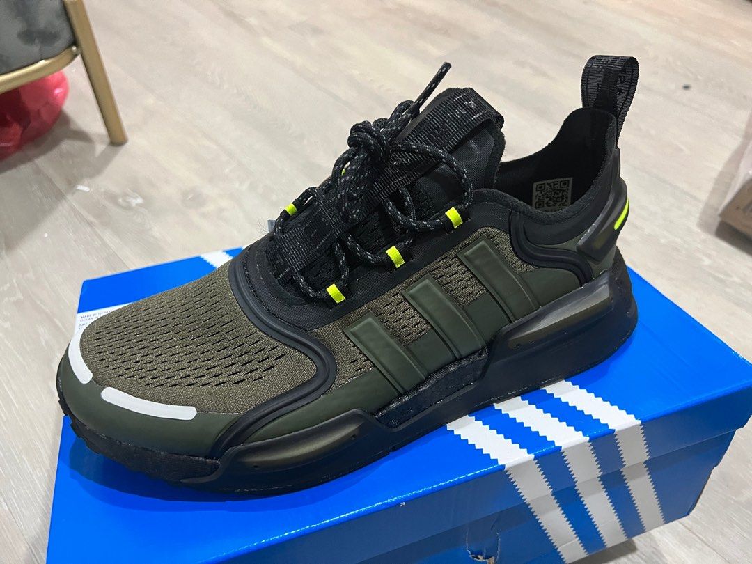 Adidas nmd olive mens sales