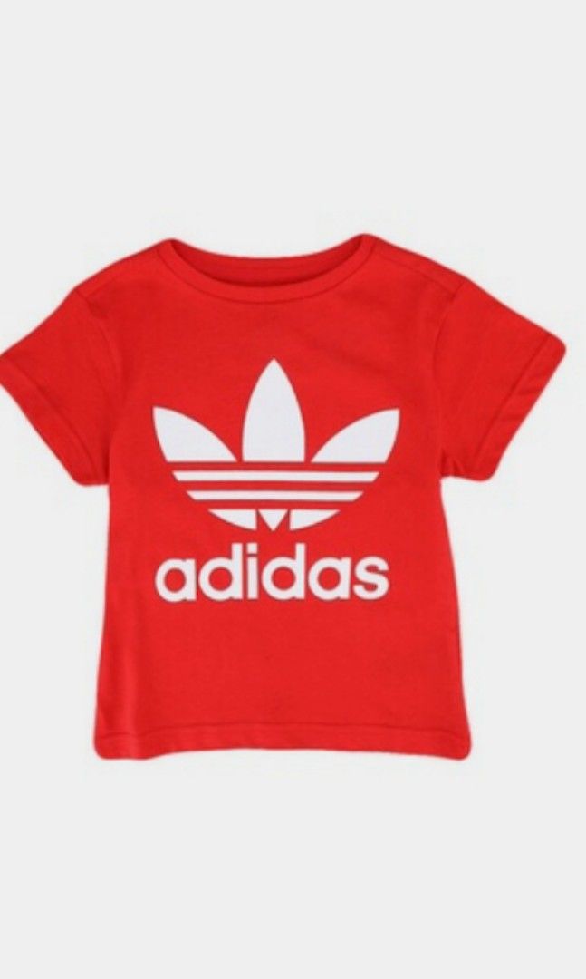 Red and white hotsell adidas shirt