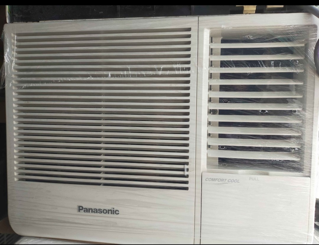 Aircon Panasonic 1HP Good Condition 2nd hand, TV & Home Appliances, Air