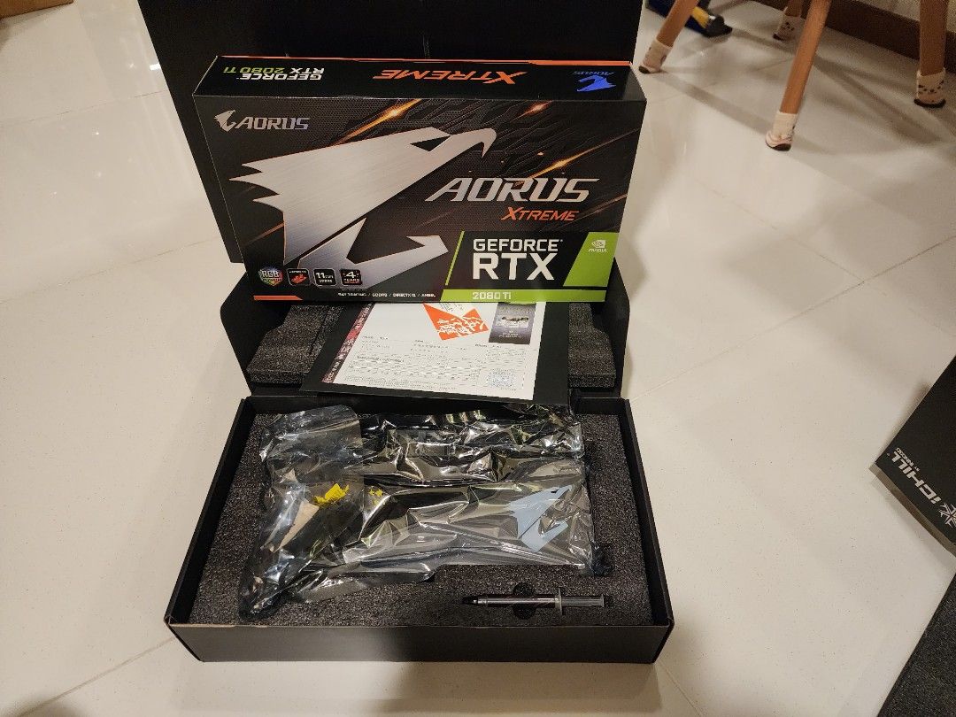 AORUS GeForce RTX 2080 Ti Xtreme Waterforce WB 11G Computers