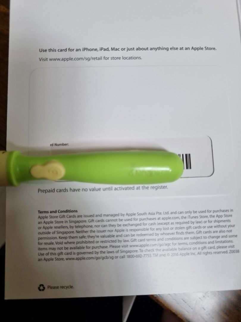 Apple Store Gift Card, Everything Else on Carousell