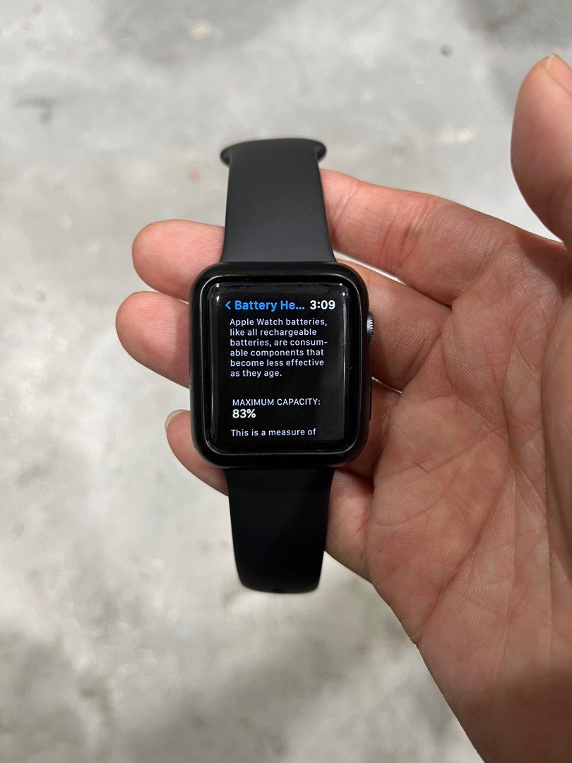 Apple Watch Series 3 38mm Mobile Phones Gadgets Wearables Smart Watches on Carousell