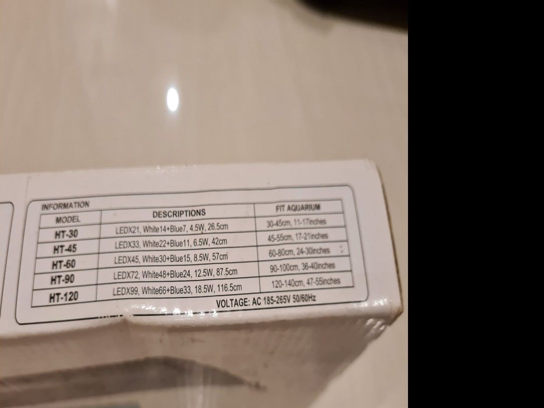 AQUARIUM Plant Light, Pet Supplies, Homes & Other Pet Accessories on