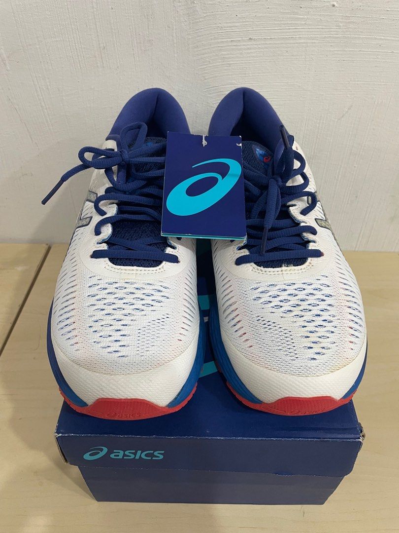 Asics gel kayano 25 shop white blue print