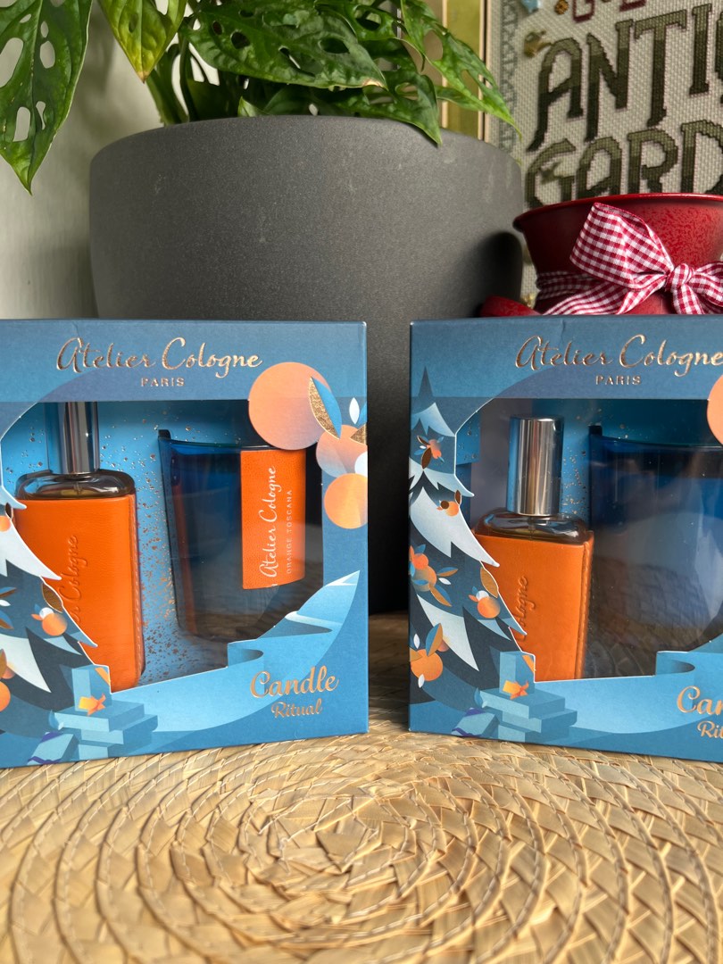 AUTHENTIC Atelier Cologne Candle Ritual Set, Beauty & Personal Care ...