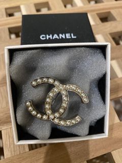 Authentic Chanel Pearl Brooch