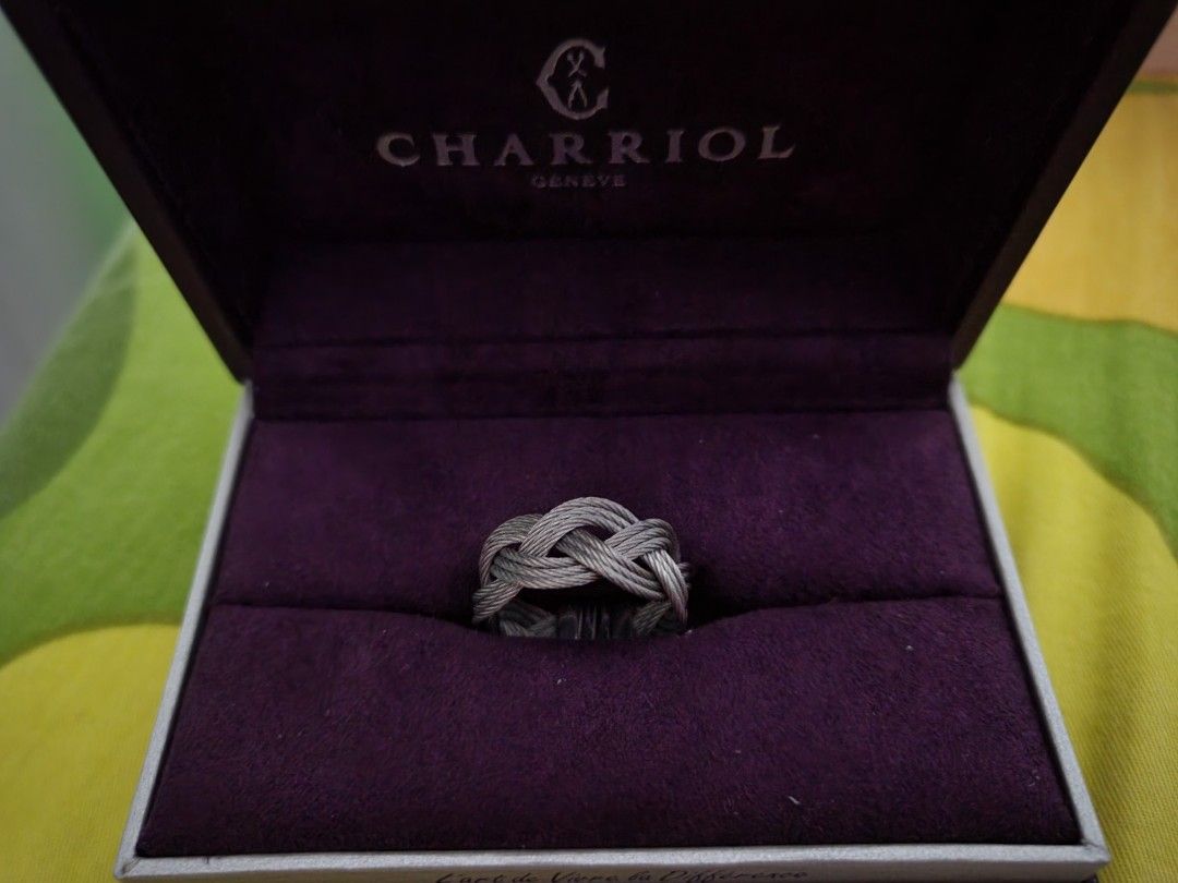 Authentic Charriol braided ring Women s Fashion Jewelry Organizers Rings on Carousell