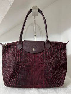 Authentic LONGCHAMP Le Pliage Snakeskin RARE!!!