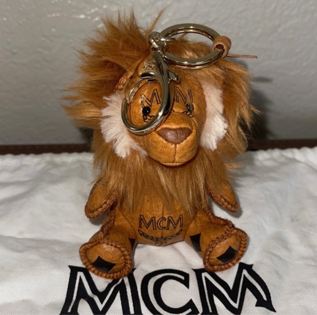 Authentic Mcm charm key chain