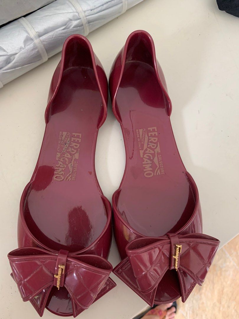Harga salvatore ferragamo jelly shoes discount