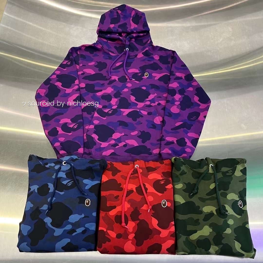 Bape one top point pullover hoodie