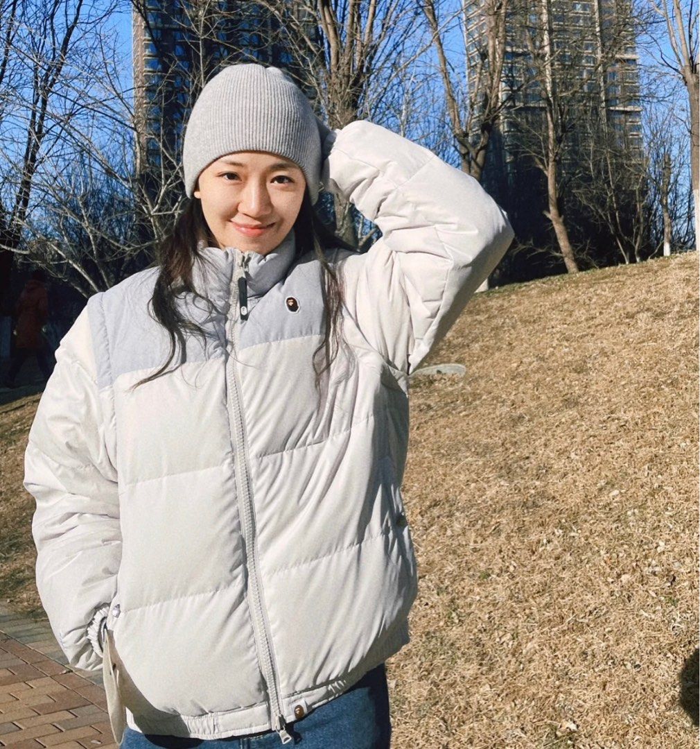 BAPE DETACHABLE DOWN JACKET Women s Fashion Coats Jackets and Outerwear on Carousell