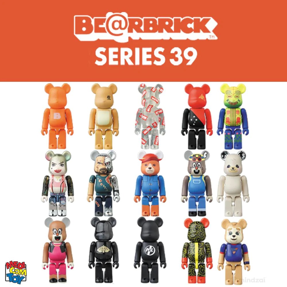 Be@rbrick Series 39 100% Bearbrick Blind box, Hobbies & Toys ...