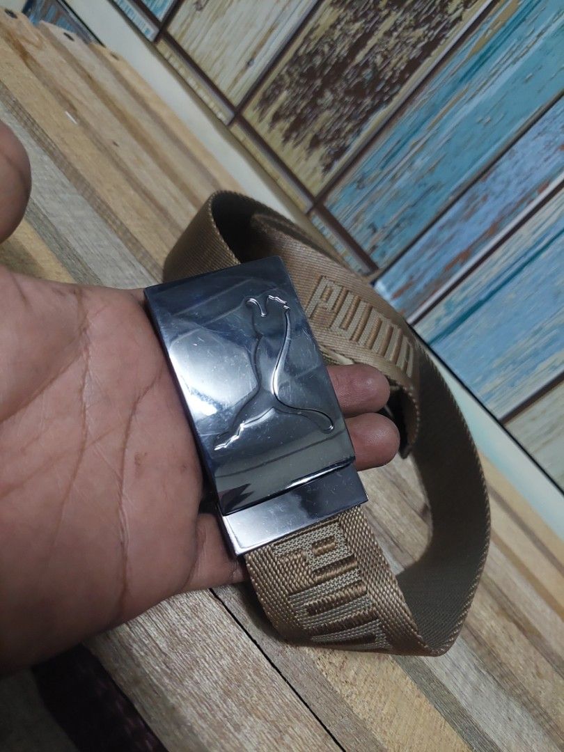 Puma hotsell canvas belt