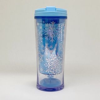BN STARBUCKS CHRISTMAS TUMBLER BLUE SNOWFLAKE