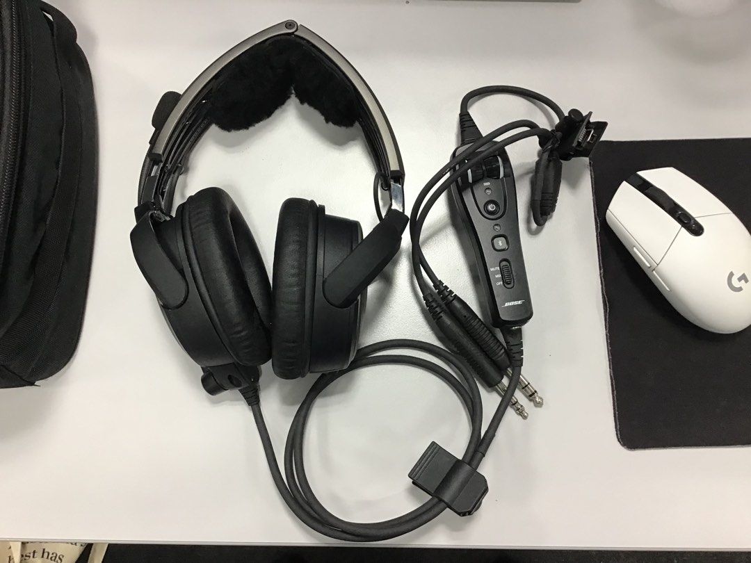 Bose A20 Aviation Headset, Audio, Headphones & Headsets on Carousell