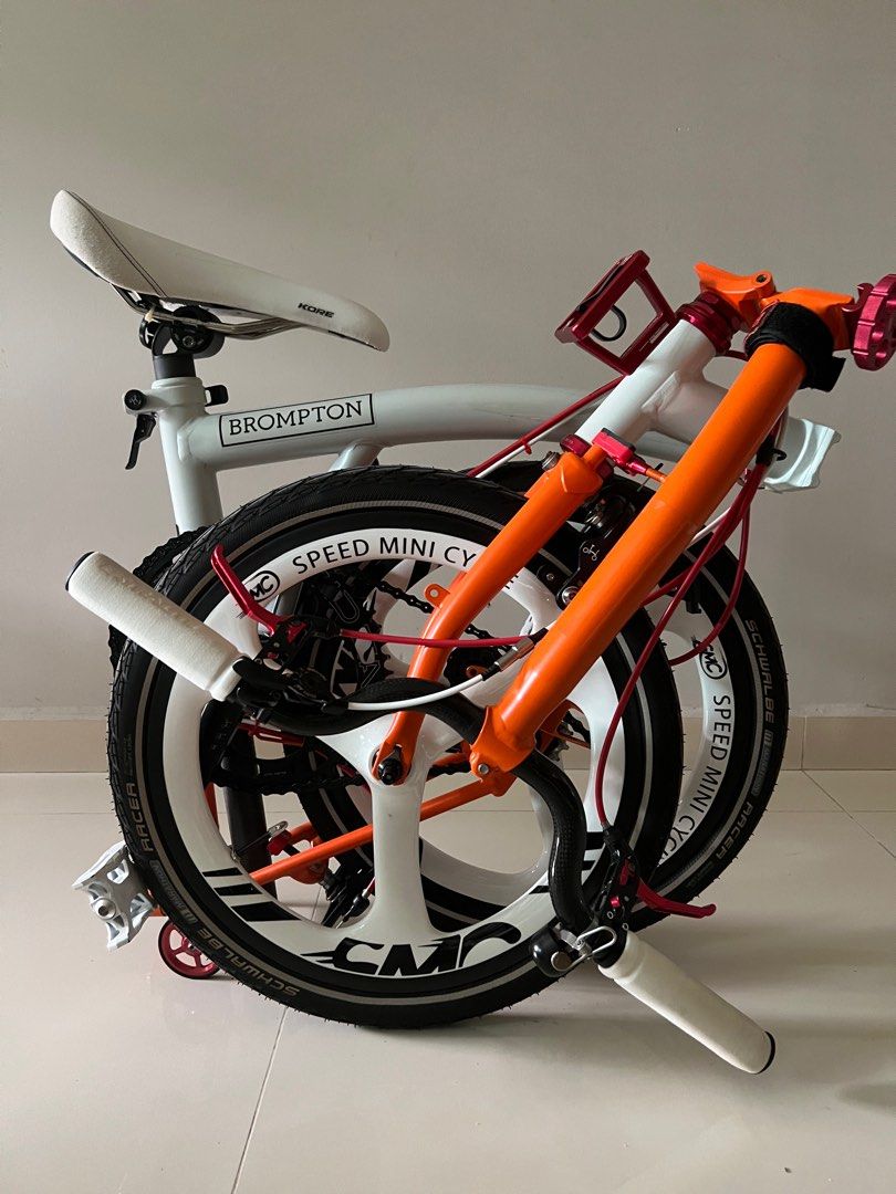 Brompton external 3 speed clearance