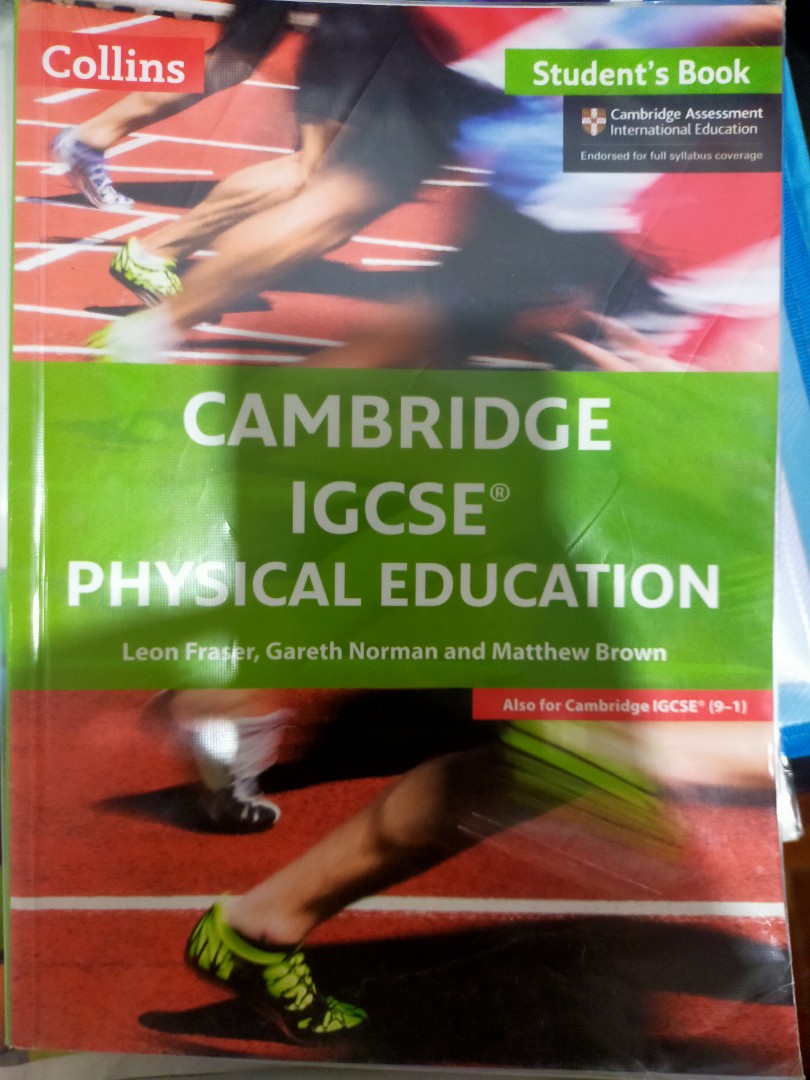 Cambridge Igcse Physical Education Collins Hobbies And Toys Books