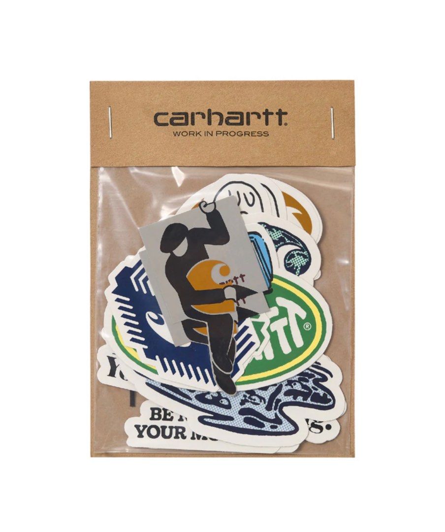 Carhartt WIP Sticker Pack, Men's Fashion, Watches & Accessories ...