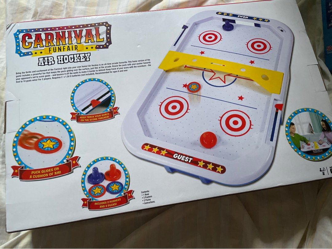 Carnival Air Hockey, Hobbies & Toys, Toys & Games on Carousell