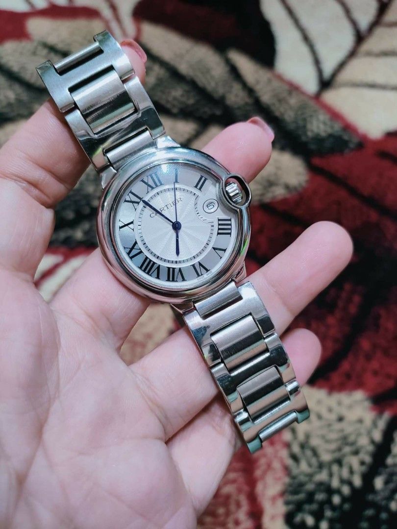 Cartier big 2025 face watch