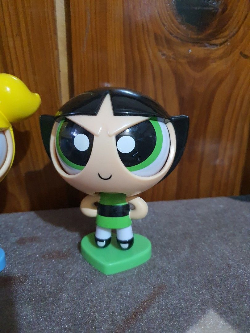 Cartoon Network Power Puff Girls Figures (Category: Figurines & Statues) located in Baguio. Submitted by thriftfinds_2600 (Listing ID 1201420767, Image 2). Description: With markings. Price indicated is for the set (Buttercup and Bubbles). Very good used condition, high quality material. See all photos for details. Open for shipping. MOP: Gcash MOD: Flash Express.