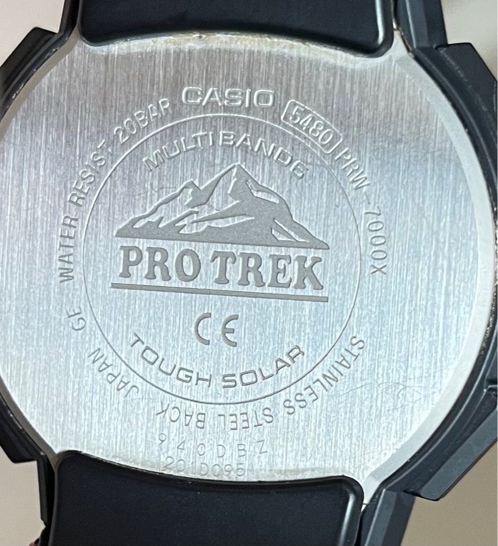 Casio hotsell protrek metal