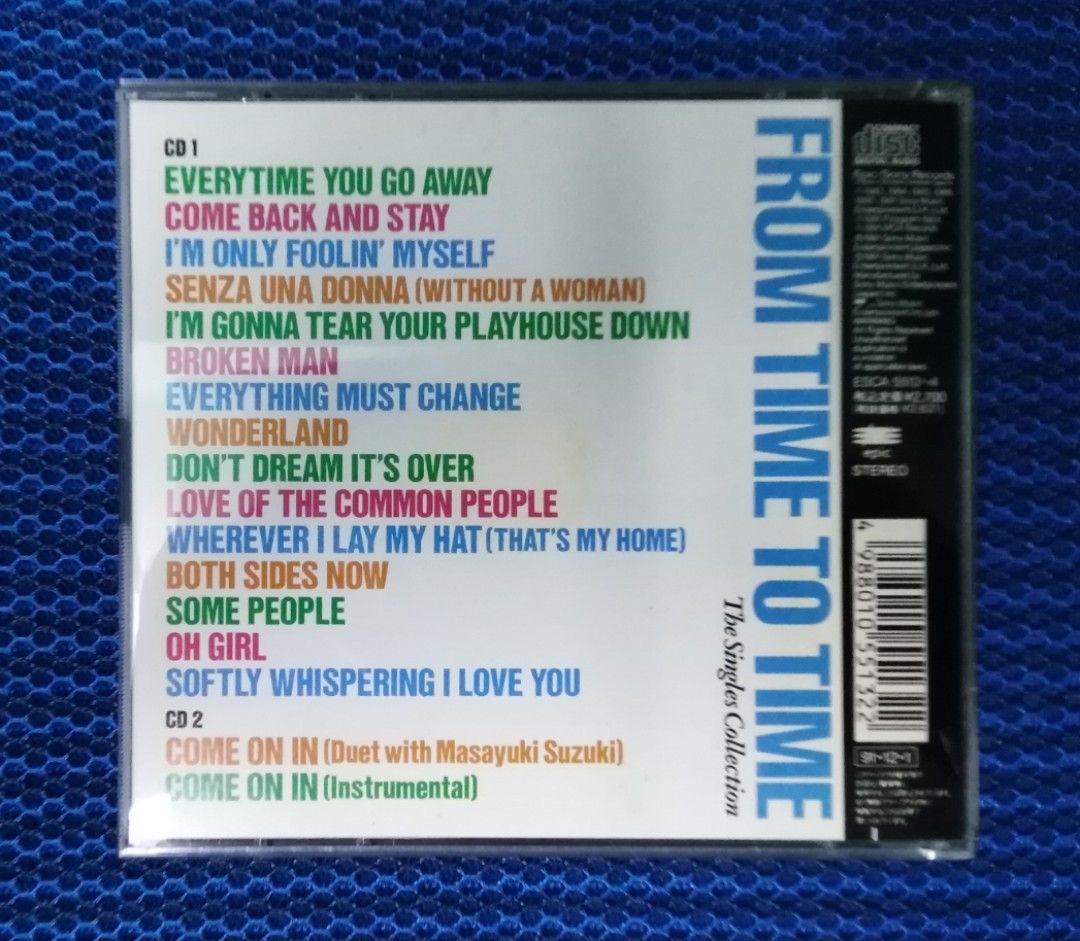 CD Paul Young From Time To Time The Singles Collection (Japanese