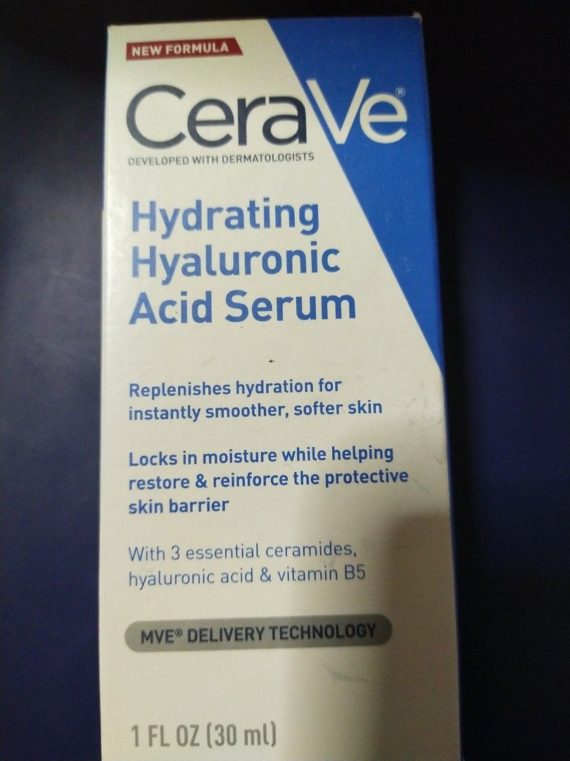 Cerave Hyaluronic acid serum, Beauty & Personal Care, Face, Face Care