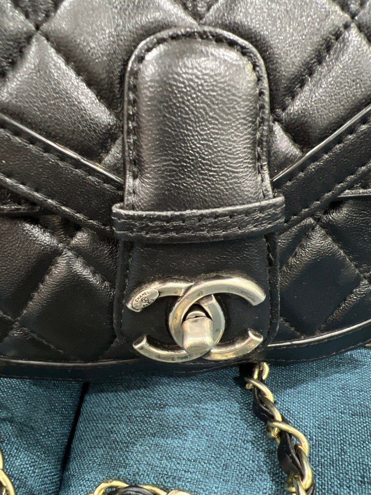 Saddle bag chanel best sale