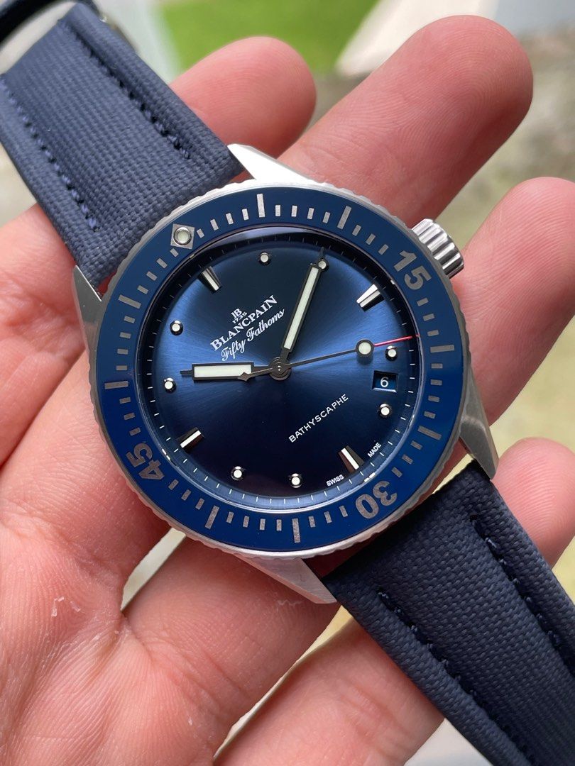 sold CHEAPEST Blancpain Fifty Fathoms Bathyscape