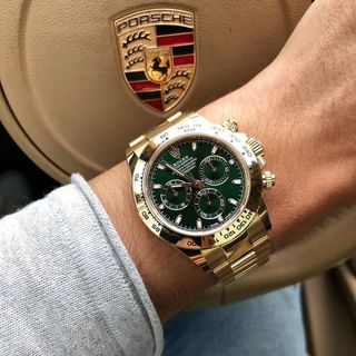 Gold cheap green daytona