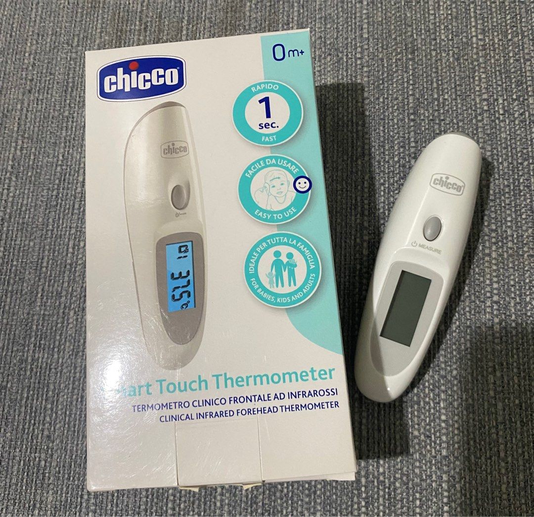 Chicco Smart Touch Thermometer, Health & Nutrition, Thermometers on  Carousell