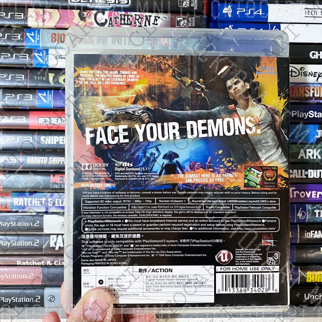 Ps3 Devil May Cry Game (Category: PlayStation) located in Manila. Submitted by _clicktocartmnl (Listing ID 1201284455, Image 2). Description: 🏝SUMMER SUPER SALE 2023 🏝 PRICE DROP 🚨PRICE DROP 🚨PRICE DROP🚨 ❌NO LOW BALL OFFERS DURING THE PROMO TIME PERIOD ❌ ✅🍀STILL AVAILABLE🍀✅ 🎮👾ITEM DESCRIPTION 🎮👾 👾USED Game 👾Working (See photo for proof of it working) 👾No to Trades / Swaps FAQs 📍 PAYMENT FIRST BASIS. 📌 Loc: Manila 🚫Meet-ups & cust