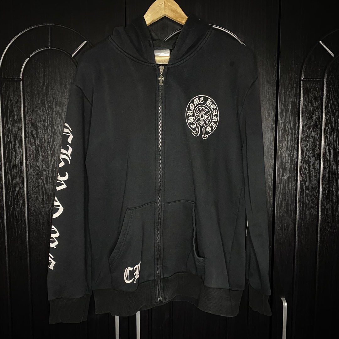 Chrome hearts zip up jacket, Men's Fashion, Coats, Jackets and