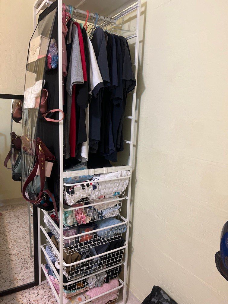 Clothes Rack, Furniture & Home Living, Furniture, Shelves,