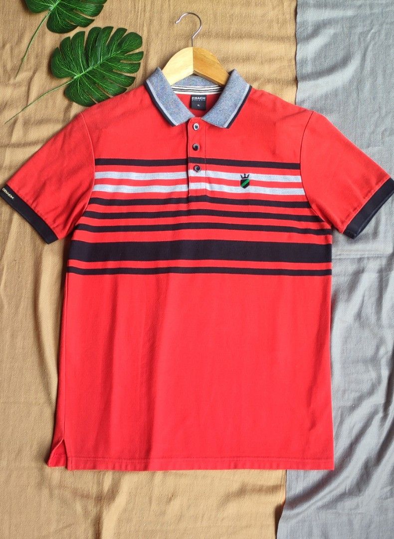 COACH POLO SHIRT, Men's Fashion, Tops & Sets, Tshirts & Polo Shirts on
