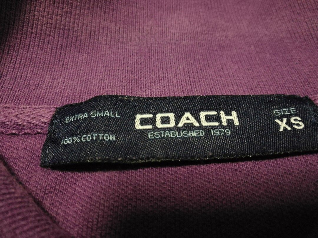 Coach polo shirt map of Philippines, Men's Fashion, Tops & Sets