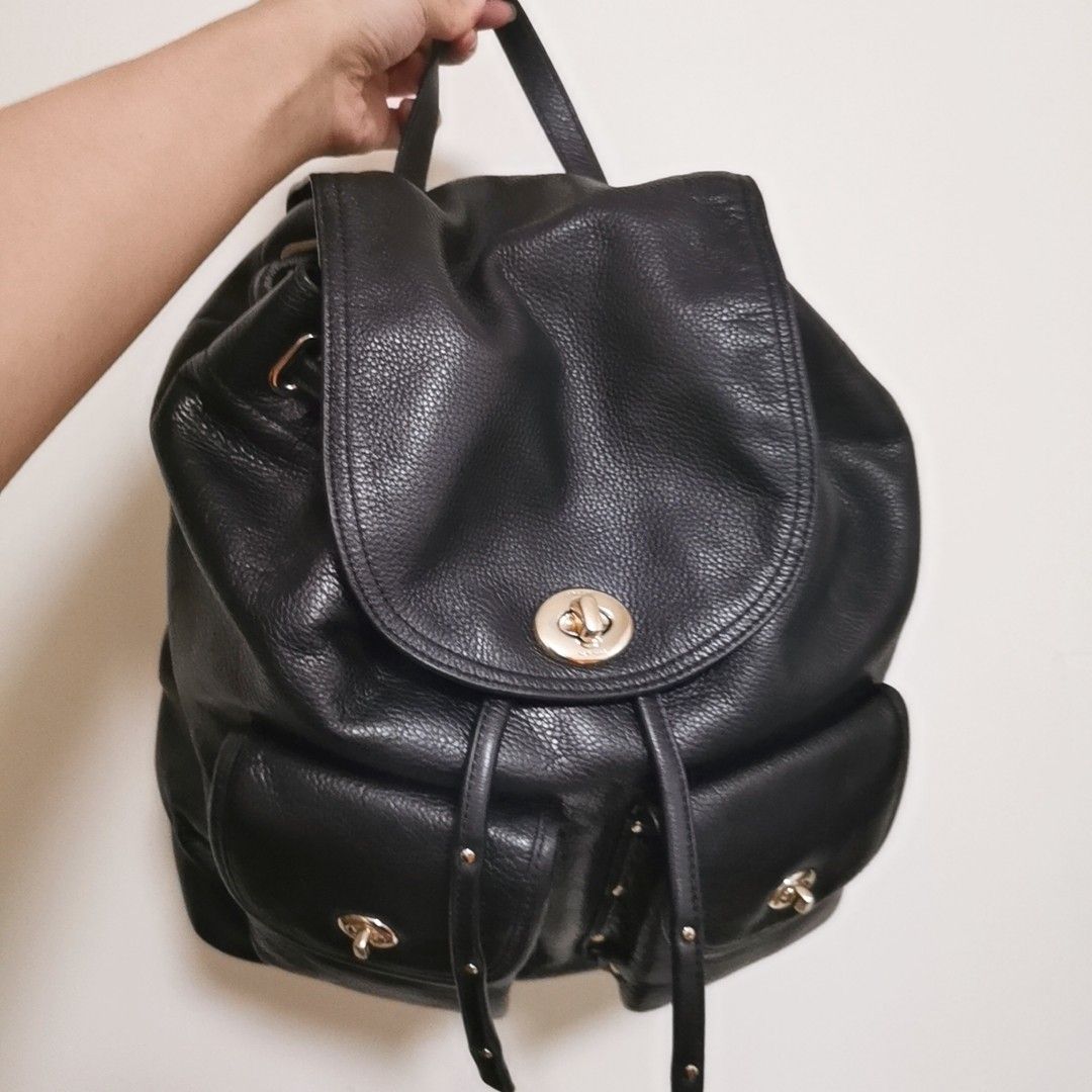Coach sales turnlock rucksack
