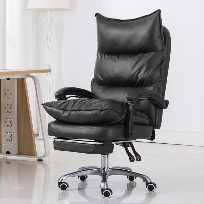 Cod!! Study Chair Office Chair Black Boss Chair, Furniture & Home ...