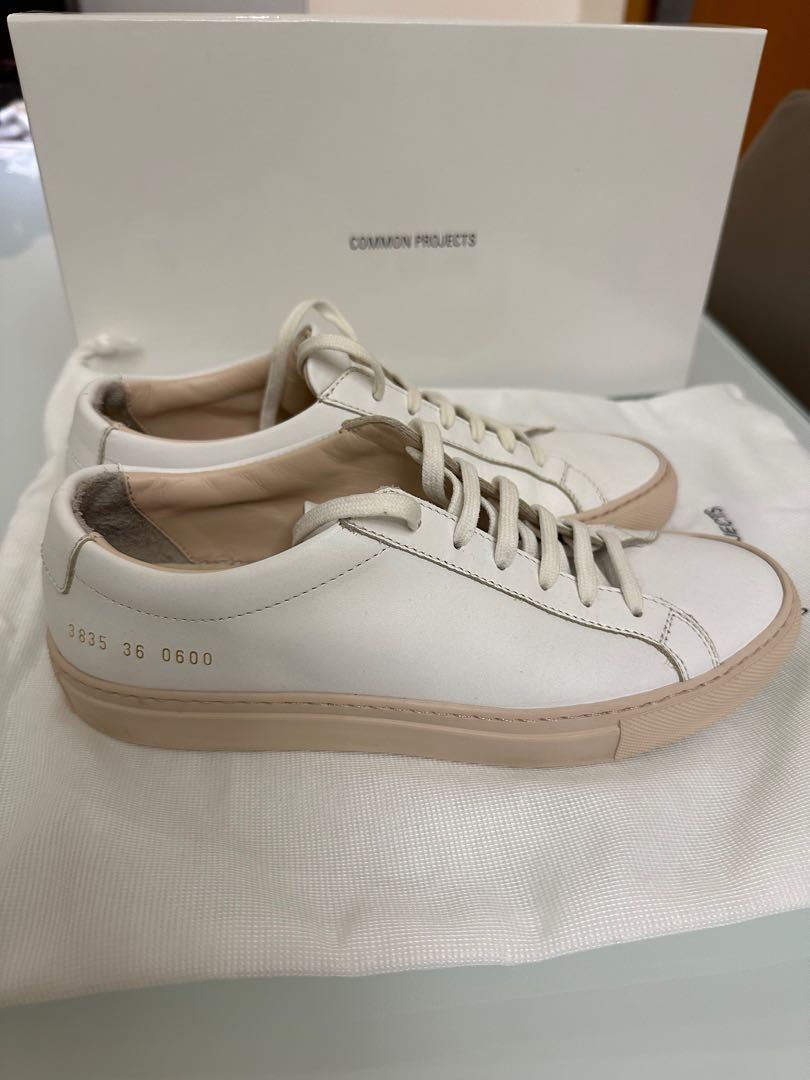 Common projects pink sole sale