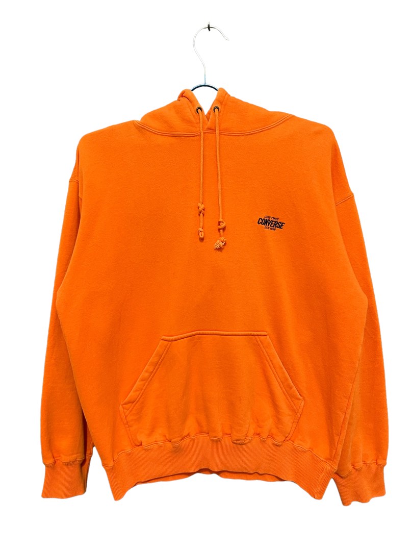 Orange converse hoodie clearance