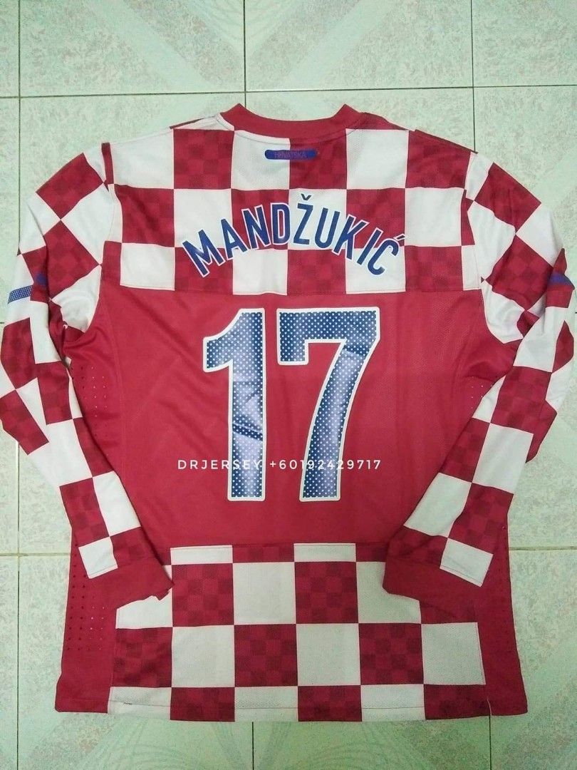 croatia long sleeve jersey