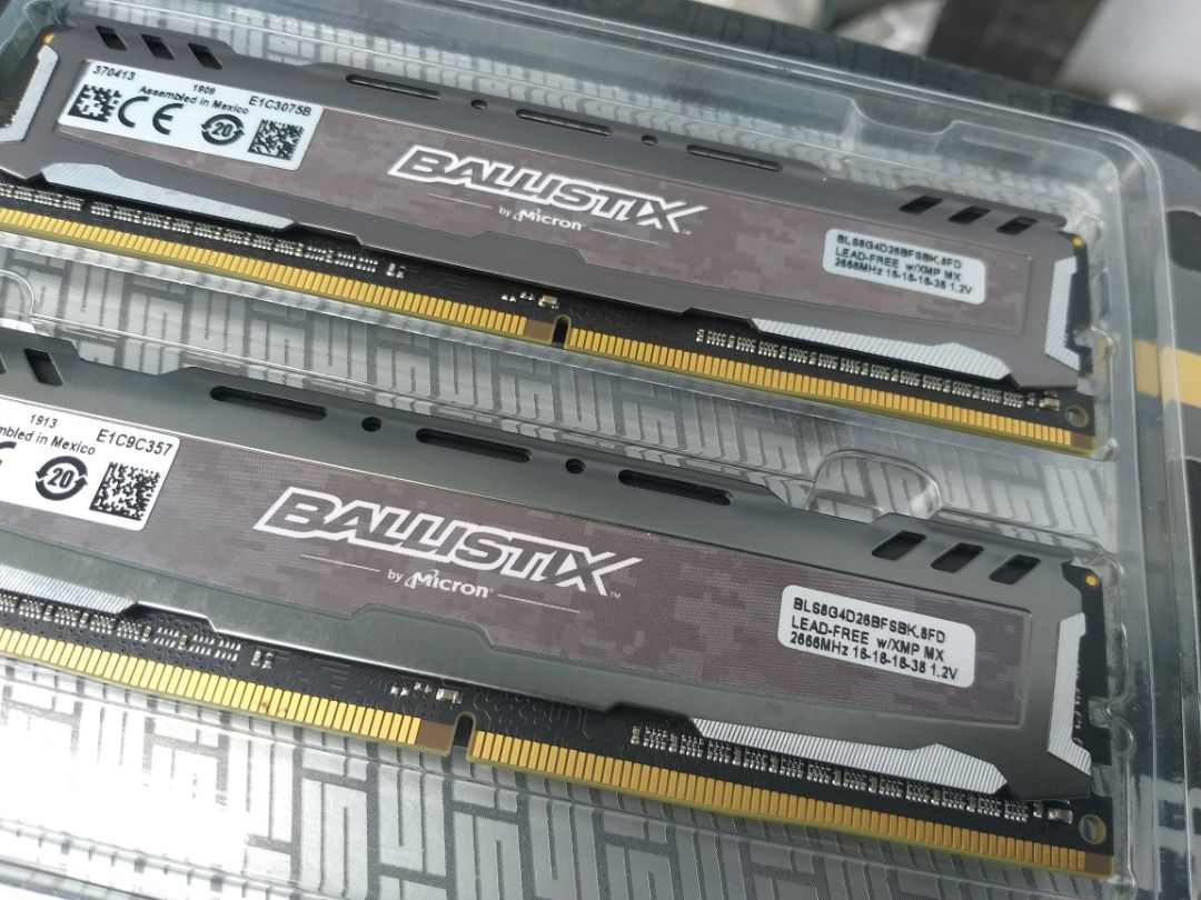人気海外一番 Crucial Ballistix 8GB DDR4-3200 2枚 tyroleadership.com