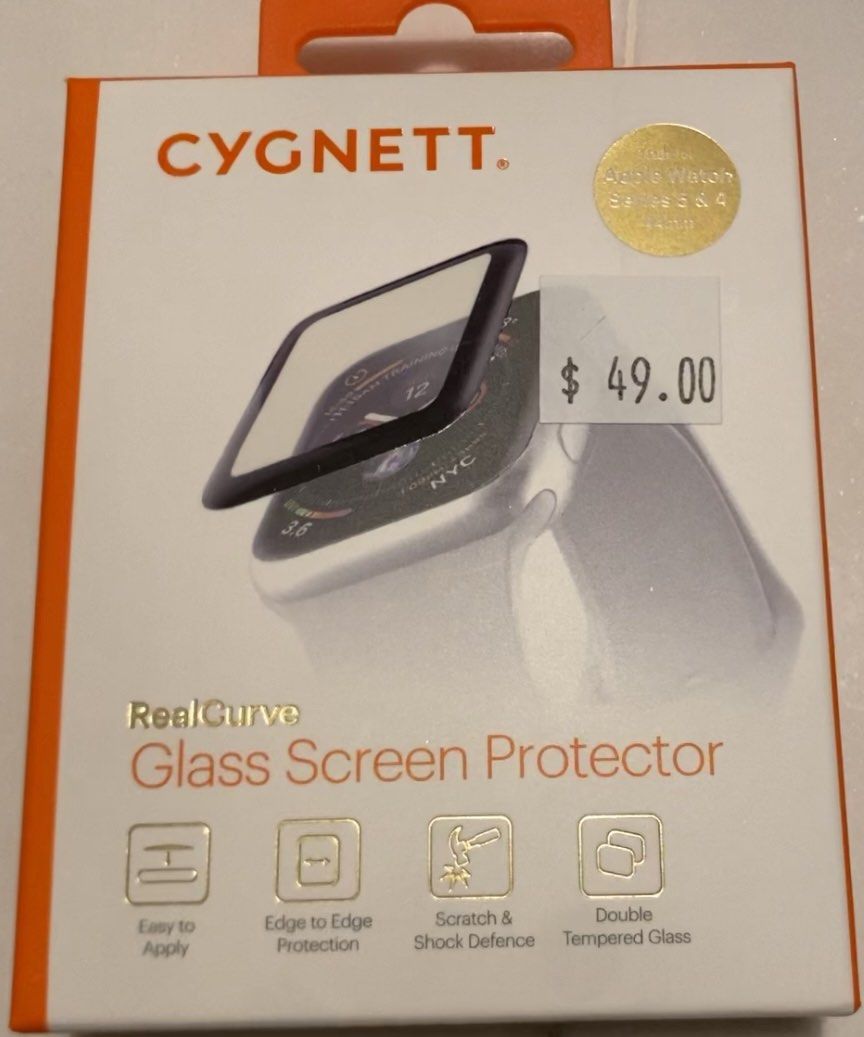 Cygnett apple watch screen protector new arrivals