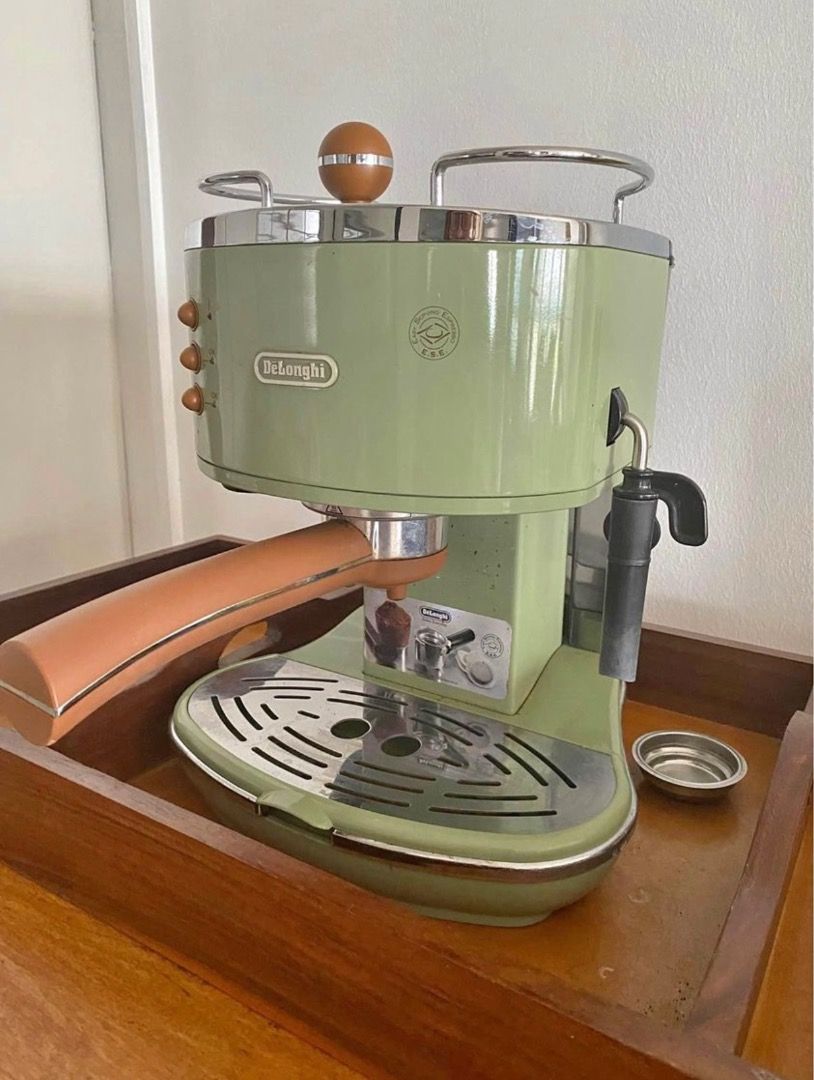 Delonghi Icona Vintage Espresso Coffee Machine, TV & Home Appliances